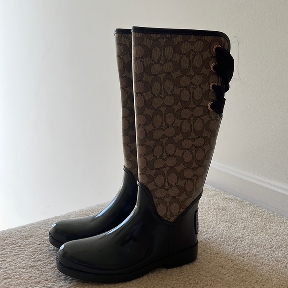 Long coach boots - Picture 1 of 5